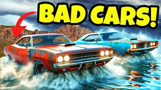 Upgrading TERRIBLE MUSCLE CARS to Escape a Flood in BeamNG Drive Mods [upl. by Imaj]