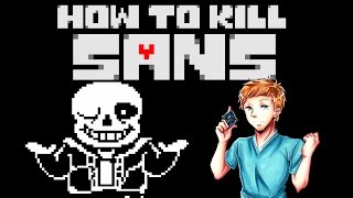 How to Kill Sans  Undertale  Genocide Guide [upl. by Nwahsem]