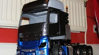 RC TRUCK Rc Mercedes Benz Actros SLT Heavy Hauler Pack Unboxing 114 scale [upl. by Suivart]