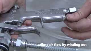 How to Use Conventional Spraygun Systems [upl. by Ahsinam]