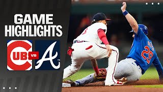 Cubs vs Braves Game Highlights 51324  MLB Highlights [upl. by Lairea628]