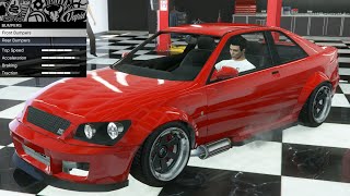 GTA 5  Past DLC Vehicle Customization  Karin Sultan RS [upl. by Tonneson34]