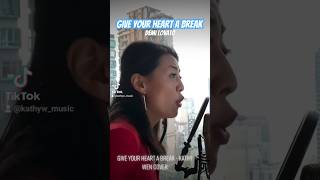 Give Your Heart A Break  Demi Lovato  Cover by Kathy Wen [upl. by Lerak750]