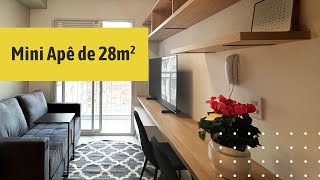 Ap 1214  Mini apartamento de 28m² [upl. by Beulah]