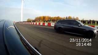 BMW 335D E92 400hp JS PERFORMANCE VS 330D SecretPerf Clastres 231114 [upl. by Ahsenad]