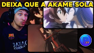 ESDEATH E TATSUMI  Akame Ga Kill 1X10 REACT [upl. by Koziara50]