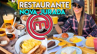 Restaurante da nova Jurada do MasterChef Helena Rizzo  CafÃ© da manhÃ£ especial [upl. by Lilybel32]