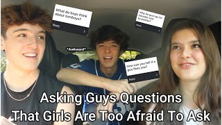 Asking Guys Questions That Girls Are To Afraid to Ask P3 [upl. by Ykroc]