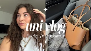 UNI VLOG  erster Tag meines letzten Semesters Bachelorarbeit [upl. by Ayn]