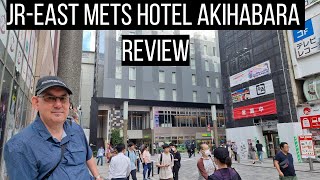 Akihabara Travellers Paradise JREast Hotel Mets Review [upl. by Nasar745]