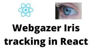 Iris Tracking with Webgazer Javascript  React [upl. by Rehtnug]