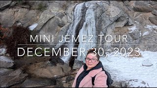 Mini Tour of Jemez NM  Spence Hot Springs  Battleship Falls  Soda Dam [upl. by Nitsug903]