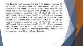 Stanford University Interim Propagation Loss Model for a Gmelina Arborea Tree Lined Road RCER 2018 5 [upl. by Eveivaneg887]