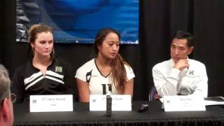 NCAA Tournament Post Game Conference Nov 30 2012 [upl. by Yeorgi]