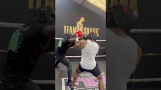 HEAVYWEIGHT vs HEAVYWEIGHT boxercise boxfit sparring challenge sports [upl. by Arihsa]