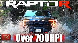 Ultimate V8 Supertruck 2024 Ford F150 Raptor R Takes On the Mud Rocks amp Water [upl. by Anyek475]