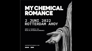 My Chemical Romance concert  02062022  Ahoy Rotterdam [upl. by Arron721]