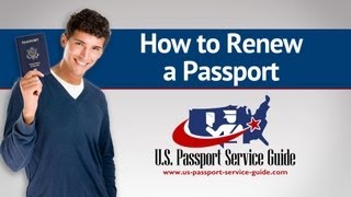 How to Renew a Passport [upl. by Onirefes561]