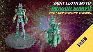 SAINT SEIYA SAINT CLOTH MYTH  DRAGON SHIRYU 20TH ANNIVERSARY VERSION [upl. by Adnav]