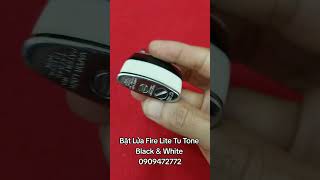 Bật Lửa Fire Lite TuTone Black amp White  0909472772 [upl. by Lyrehs]