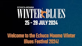 Echuca  Moama Winter Blues Festival 2024 [upl. by Polloch]