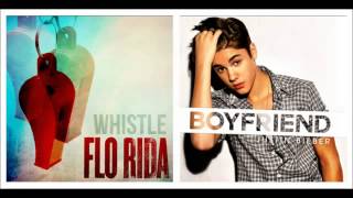 Boyfriend vs Whistle Mashup Justin Bieber Flo Rida earlvin14 [upl. by Mahla]