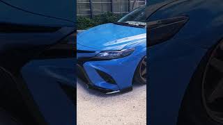 Toyota Camry TRD Cavalry blue just got Lower mods car aftermarket toyotacamry toyota low [upl. by Ane]