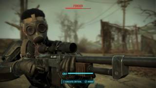 Fallout 4 PS4  3rd Person Gameplay  Saugus Ironworks Exterior [upl. by Anaer]