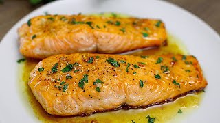 Ein einfaches und köstliches Rezept für Lachs in einer HonigKnoblauchGlasur [upl. by Eirrol235]