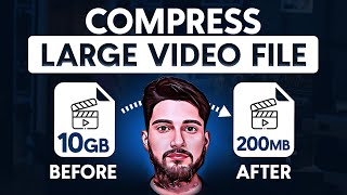 How to Compress Large Video Files to Smaller  How to Compress a Video File without Losing Quality [upl. by Lemahs18]