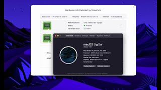 Enable Hardware Acceleration Hackintosh Big Sur Opencore [upl. by Wieche206]