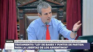 🇦🇷 SESIÓN ESPECIAL 1 de febrero 2024  Diputados Argentina  Ley de Bases  día 2 [upl. by Stichter]