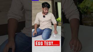 Egg Test On Mattress 🥵🥵 funny tech gadgets experiment [upl. by Rehpotsihrc184]