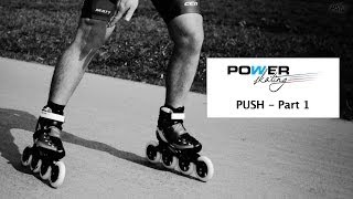 Powerskating Training 4 Push  Part 1 [upl. by Nosemaj]