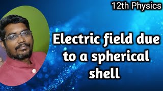 Electric field due to a spherical shell  Inbaraj Sir  தமிழ் [upl. by Niarda]