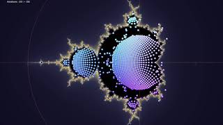 Extra Visual All orbits of the Mandelbrot Set shown together [upl. by Leunamne410]