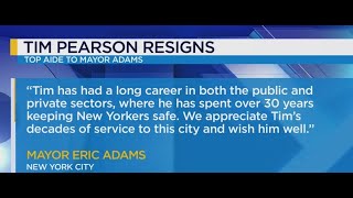 Tim Pearson aide to Mayor Eric Adams resigns [upl. by Layman]