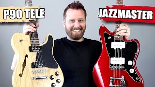 JAZZMASTER vs P90 TELE  The KINGS of Single Coil Pickups [upl. by Venable]