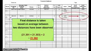 DCG 2043 Engineering Surveying  Traverse Booking [upl. by Yenots]