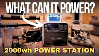 What Can You Power with a 2000Wh Battery Bank ft Bluetti AC200P [upl. by Rimhsak]