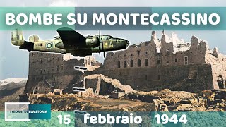 15 febbraio 1944  BOMBE SU MONTECASSINO [upl. by Refotsirc]