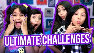 MINUTE TO WIN IT CHALLENGE WITH THE GEM SISTERS  Txunamy [upl. by Hecker]