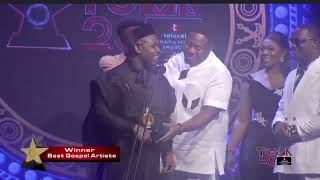 Nacee crowned Gospel Artiste of the Year at TELECEL GHANA MUSIC AWARDS 24 [upl. by Egiap]