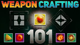 Weapon Crafting Guide Patterns Materials amp Reshaping  Destiny 2 Witch Queen [upl. by Nagek]