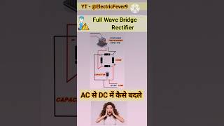 Full Wave Bridge Rectifier circuit diagram [upl. by Enirroc]