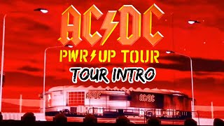 ACDC  quotPower UpquotTour 2024  Official Intro [upl. by Dorwin]