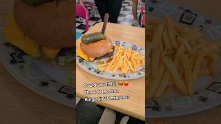 Monster Burger Challenge on Route 66 in Kingman Arizona  foodies challenge asmr travel [upl. by Ahkeber]