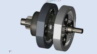 2stufiges Planetenradgetriebe Planetary Gearbox with 2 Stages [upl. by Unam]