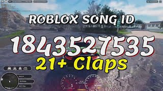 21 Claps Roblox Song IDsCodes [upl. by Je]