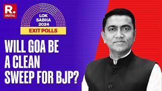 Goa CM Pramod Sawant Exudes Confidence On BJP Winning North amp South Goa  Goa Exit Poll Results [upl. by Landahl]